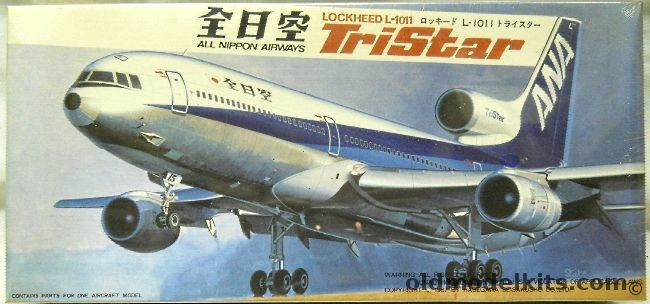 Hasegawa 1/200 Lockheed L-1011 Tristar ANA All Nippon Airways, LC1 plastic model kit